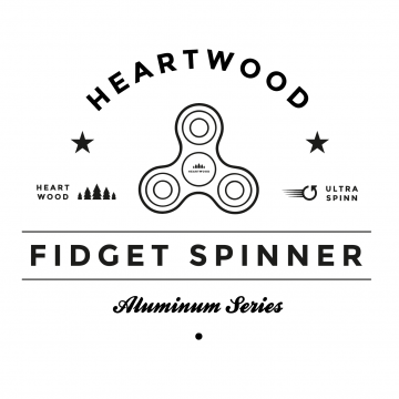 heartwood-fidget spinner aluminum