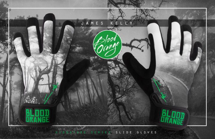 Blood Orange James Kelly slide glove presentation