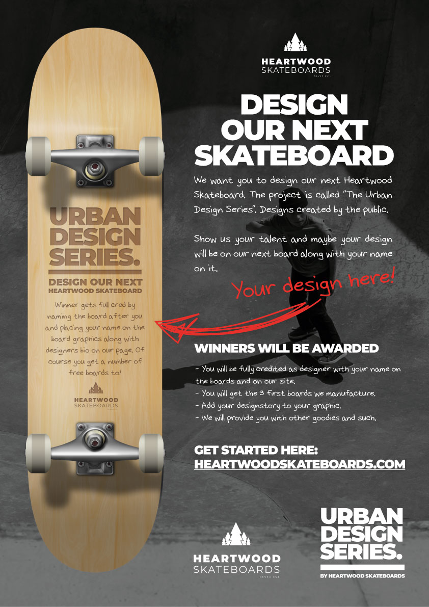 Design av skateboard