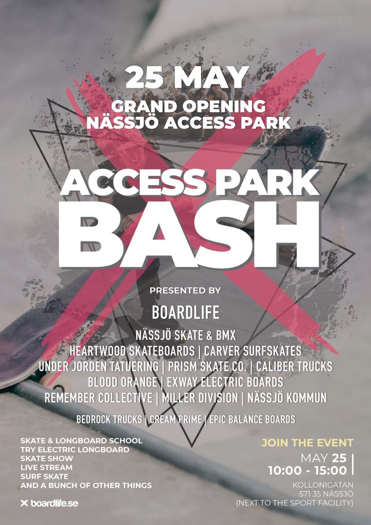 Grande ouverture - Nässjö Skate Park 2019
