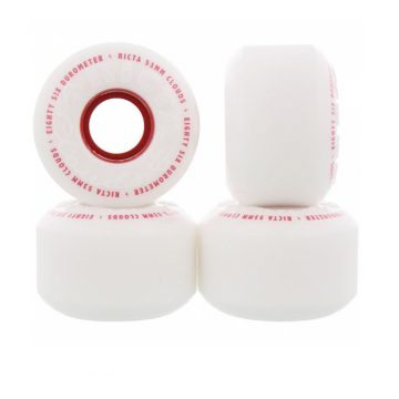 Ricta Skateboard wheels Clouds red 53mm 86a