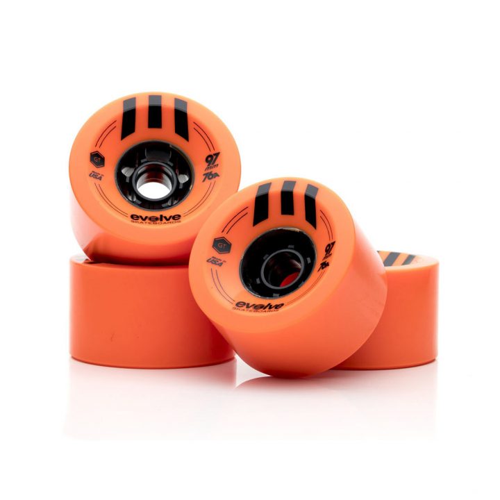 Evolve Skateboards 97mm 76a Orange
