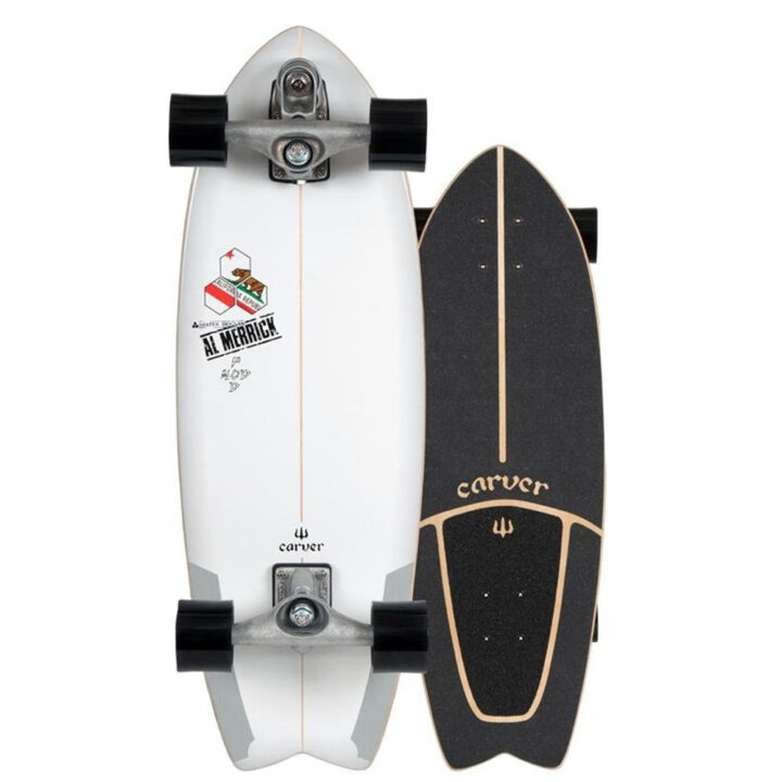 Carver surf skate CI Pod against complete C7 2020