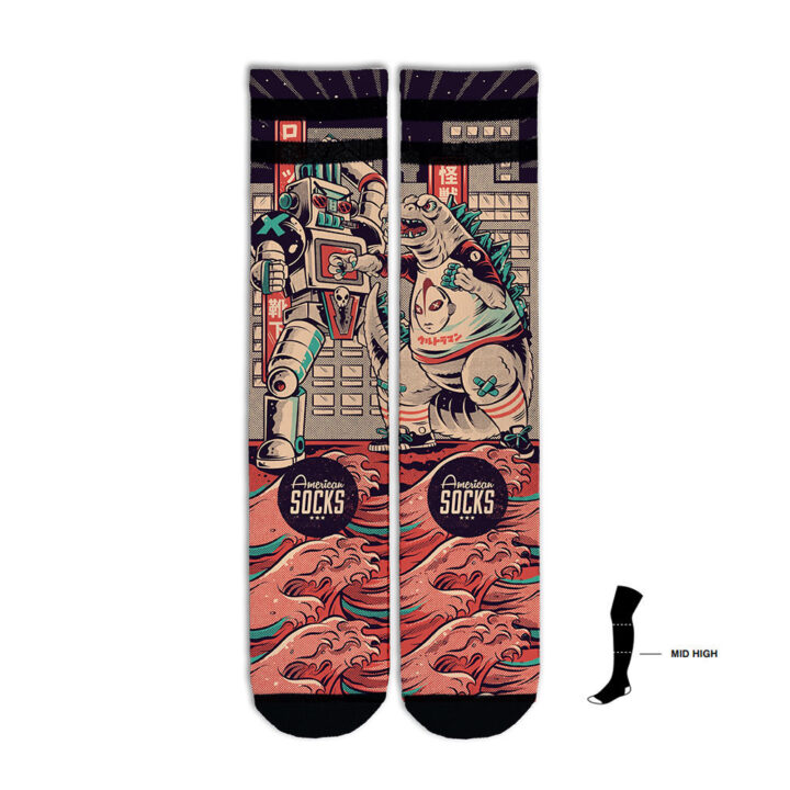 American Socks - Godzilla