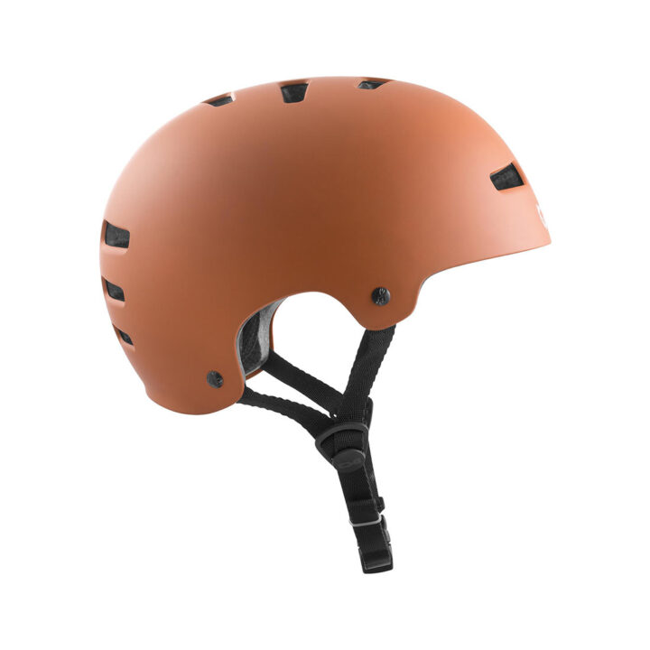 TSG Evolution Helmet - lado de goma natural acetinado