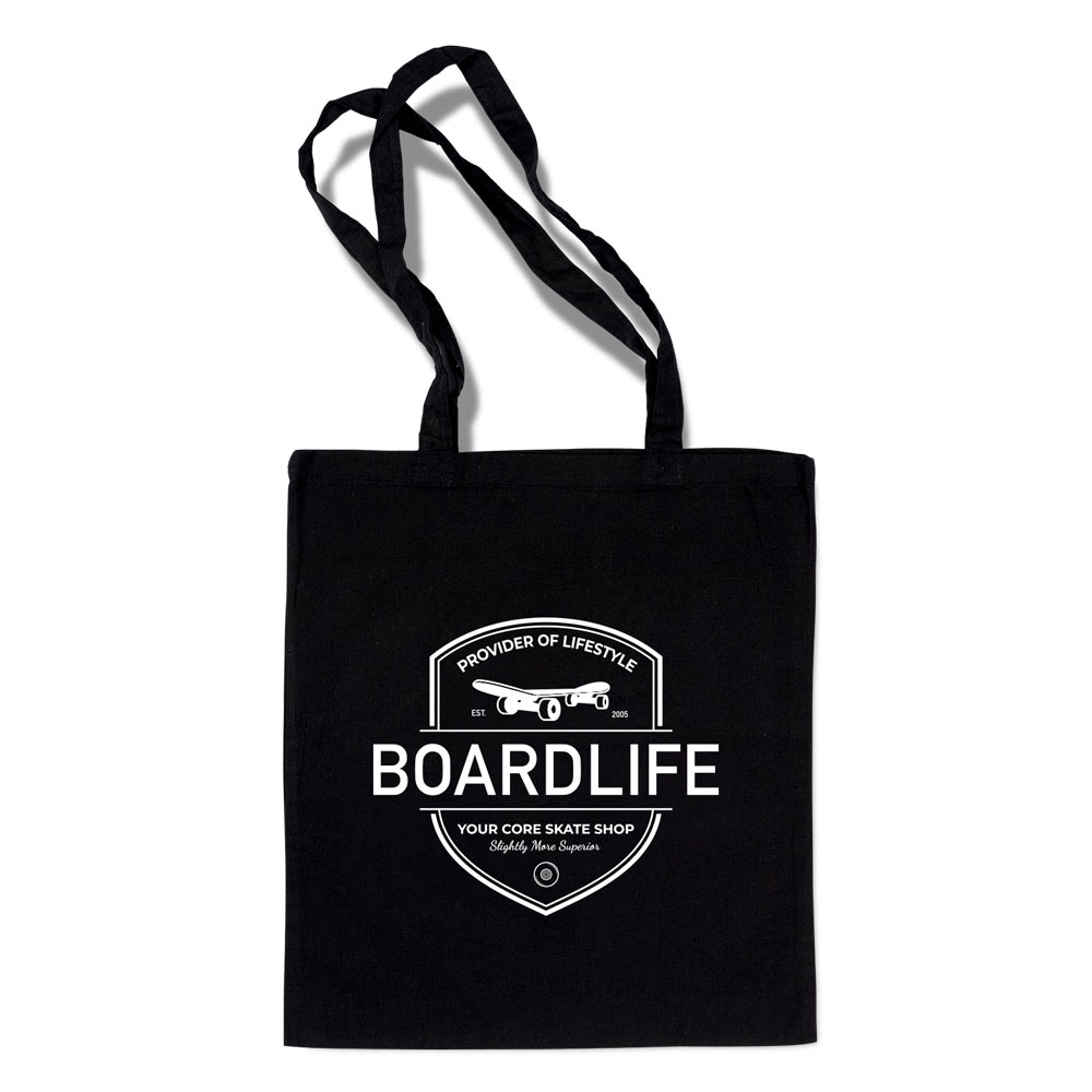 Sac en tissu tissé Boardlife noir