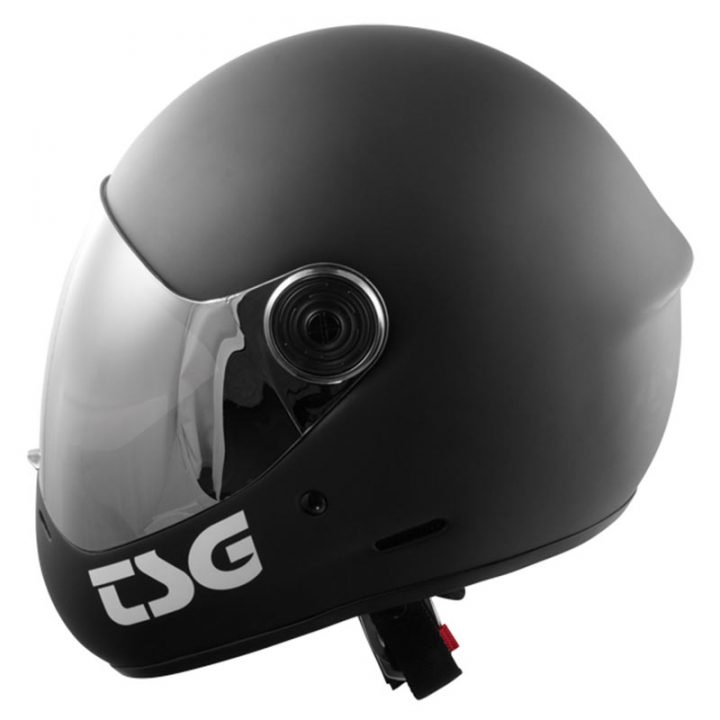 TSG Pass Helmet Matte Black Left