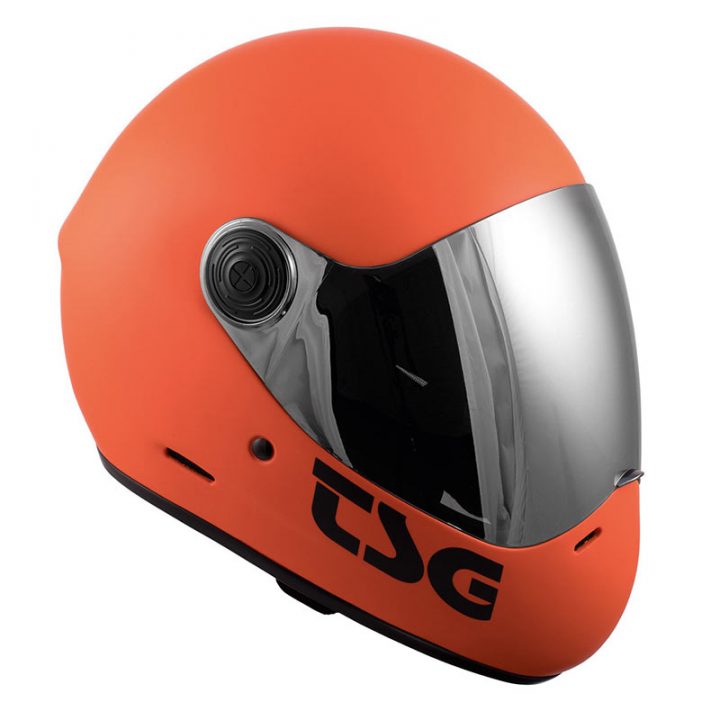 TSG Pass Hjelm Mat Orange