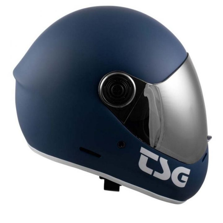 TSG Pass Helmet Matte Blue right
