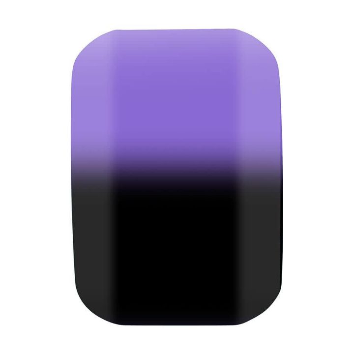 Santa Cruz Greetings Speedballs purple black 53mm 99a skateboard wheel profile