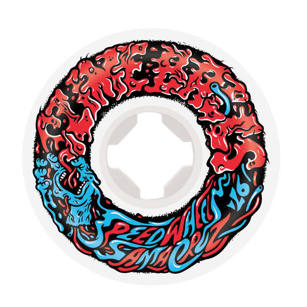 Autocollant skateboard vintage Santa Cruz Slimeballs vomit