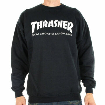 Thrasher skate mag crewneck black model