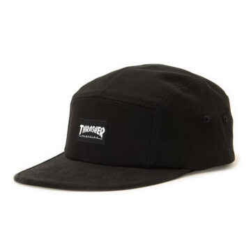 Thrasher Black 5-Panel Hat
