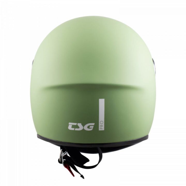 TSG Pass helmet Matte Fatigue Green back