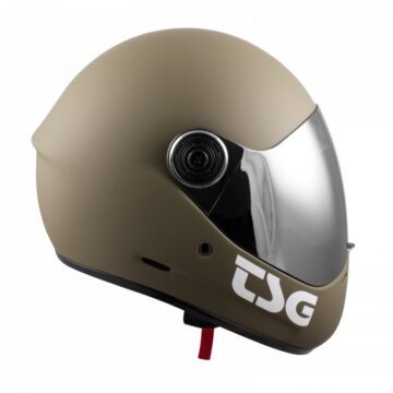 TSG Pass helmet Matte Firwood side