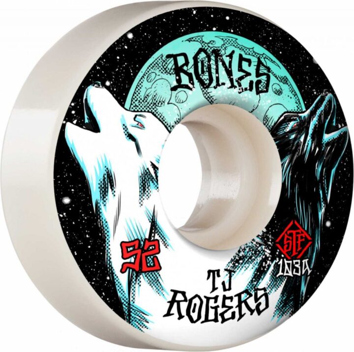 Ruedas Bones STF Rogers Spirit Howl 52mm V3 Slims 103a