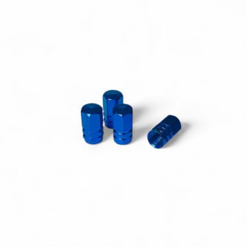 Valve Caps Aluminium - Blue
